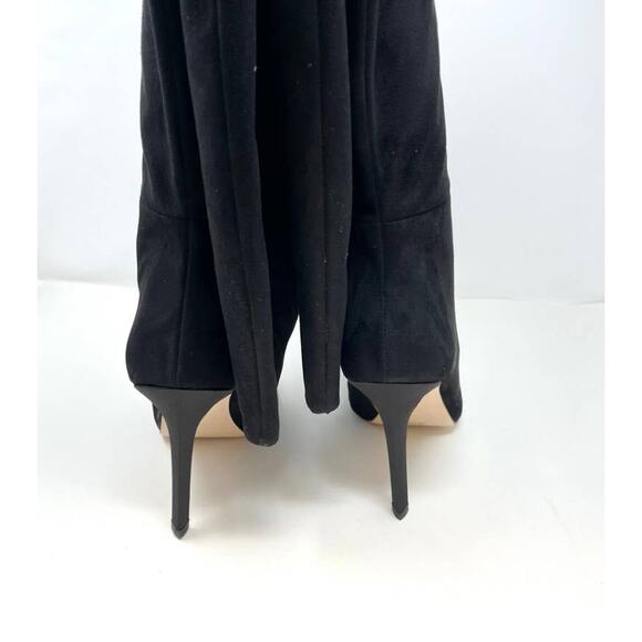 Good American The Weekend Slouchy Over The Knee Boots In Black Size 13 New - Picture 8 of 12